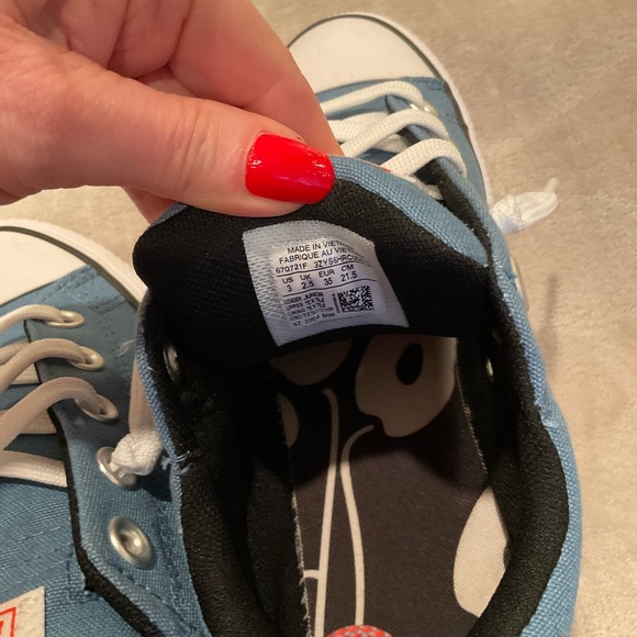 Converse sneakers blue chuck taylor size 6 - Picture 5 of 5